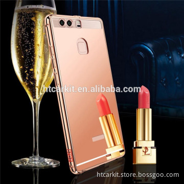 Metal mirror mobile phone case For Huawei P9